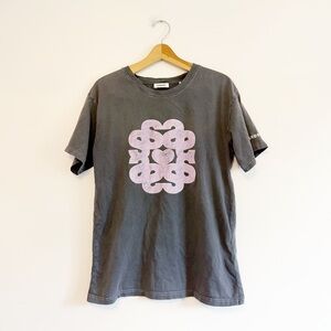 SANDRO Paris chapel logo graphic T-shirt